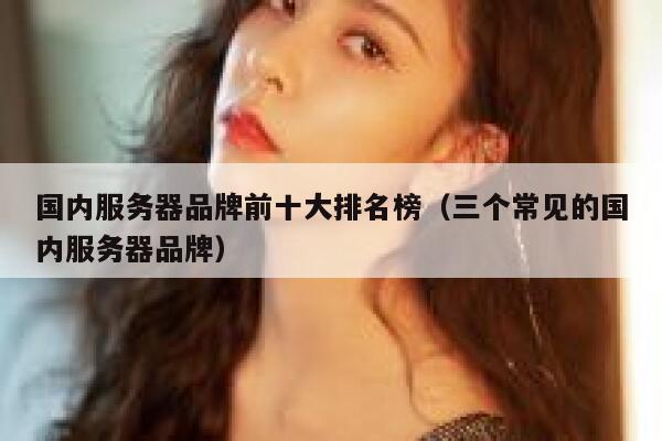 国内服务器品牌前十大排名榜(三个常见的国内服务器品牌) 第1张 国内服务器品牌前十大排名榜(三个常见的国内服务器品牌) 第1张