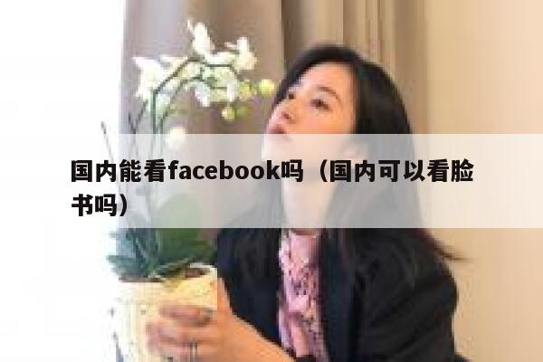 国内能看facebook吗（国内可以看脸书吗） 第1张