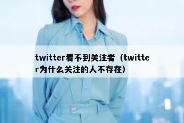 twitter看不到关注者（twitter为什么关注的人不存在） 第1张
