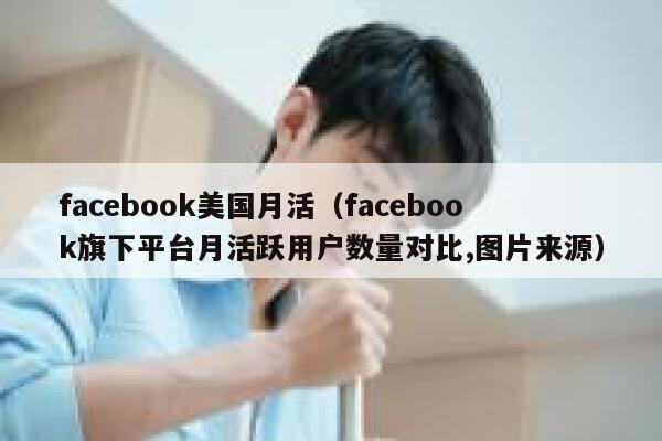 facebook美国月活（facebook旗下平台月活跃用户数量对比,图片来源） 第1张
