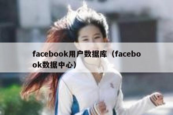 facebook用户数据库（facebook数据中心） 第1张