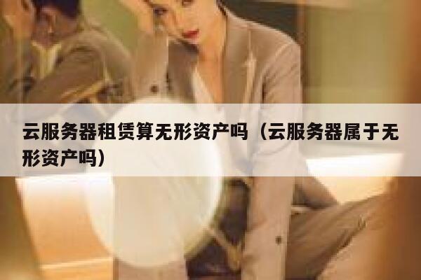 云服务器租赁算无形资产吗（云服务器属于无形资产吗） 第1张