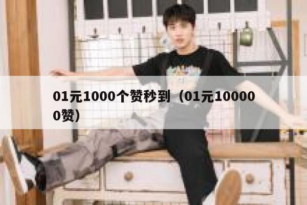 01元1000个赞秒到（01元100000赞） 第1张