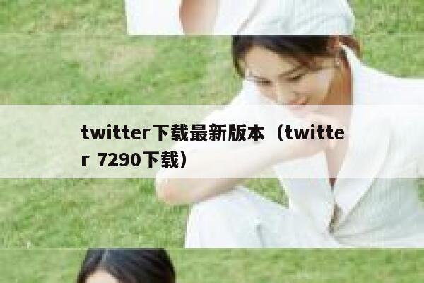 twitter下载最新版本（twitter 7290下载） 第1张