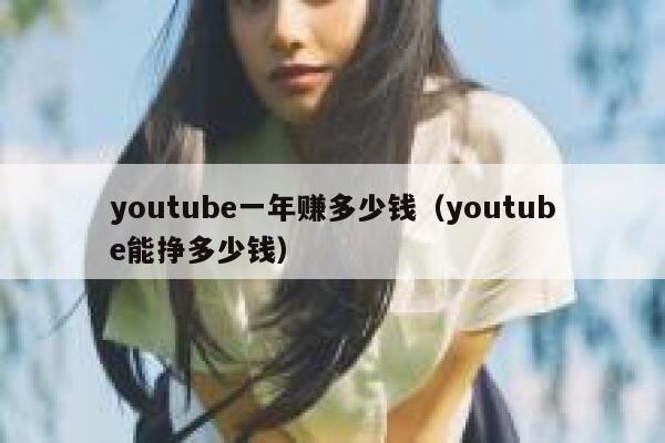 youtube一年赚多少钱（youtube能挣多少钱） 第1张