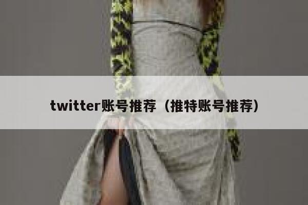 twitter账号推荐（推特账号推荐） 第1张