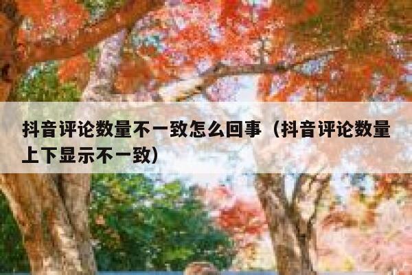 抖音评论数量不一致怎么回事（抖音评论数量上下显示不一致） 第1张