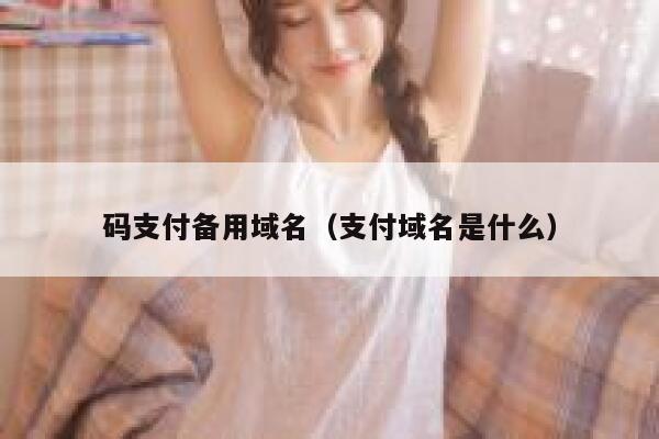 码支付备用域名(支付域名是什么) 第1张 码支付备用域名(支付域名是什么) 第1张