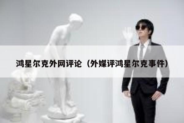 鸿星尔克外网评论（外媒评鸿星尔克事件） 第1张