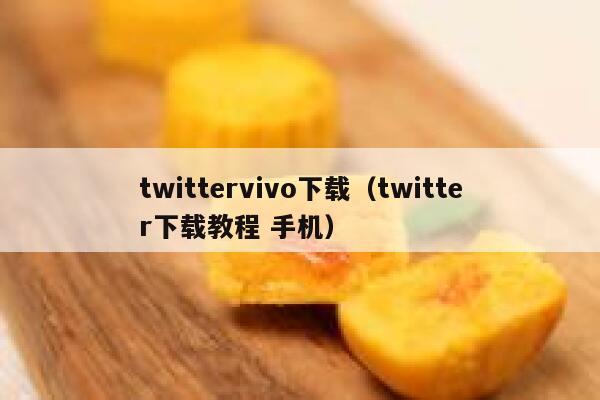 twittervivo下载(twitter下载教程 手机) 第1张 twittervivo下载(twitter下载教程 手机) 第1张