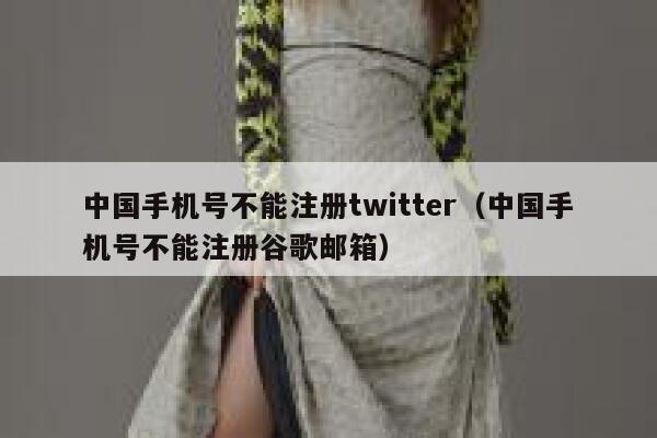 中国手机号不能注册twitter（中国手机号不能注册谷歌邮箱） 第1张