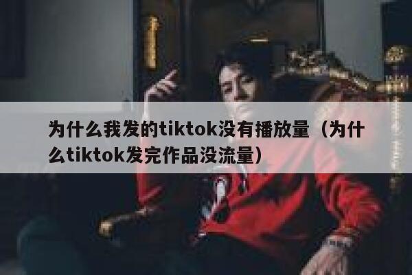 为什么我发的tiktok没有播放量（为什么tiktok发完作品没流量） 第1张