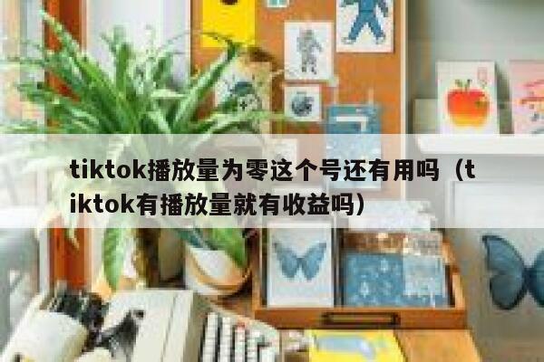 tiktok播放量为零这个号还有用吗（tiktok有播放量就有收益吗） 第1张