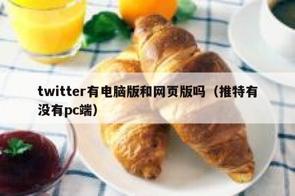 twitter有电脑版和网页版吗（推特有没有pc端） 第1张