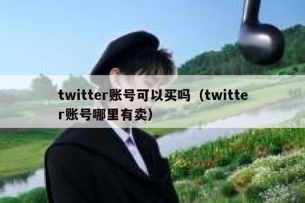 twitter账号可以买吗（twitter账号哪里有卖） 第1张