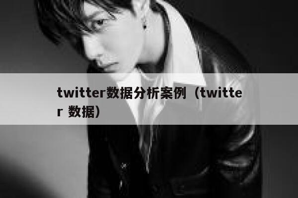 twitter数据分析案例（twitter 数据） 第1张