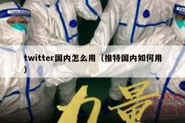 twitter国内怎么用（推特国内如何用） 第1张