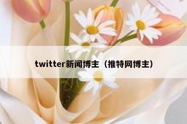 twitter新闻博主（推特网博主） 第1张