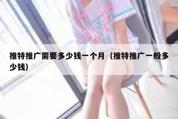 推特推广需要多少钱一个月（推特推广一般多少钱） 第1张