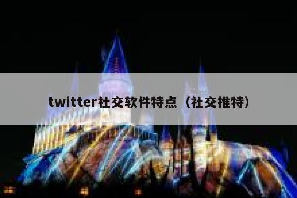 twitter社交软件特点（社交推特） 第1张