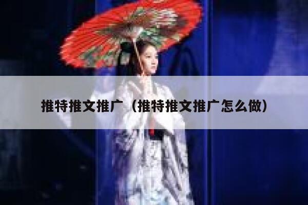 推特推文推广（推特推文推广怎么做） 第1张