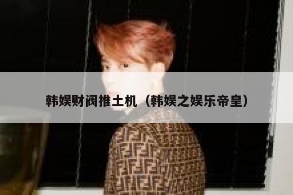 韩娱财阀推土机（韩娱之娱乐帝皇） 第1张