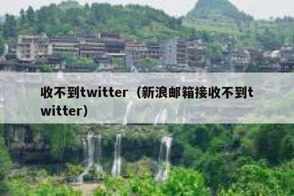 收不到twitter（新浪邮箱接收不到twitter） 第1张