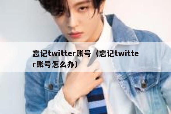 忘记twitter账号（忘记twitter账号怎么办） 第1张