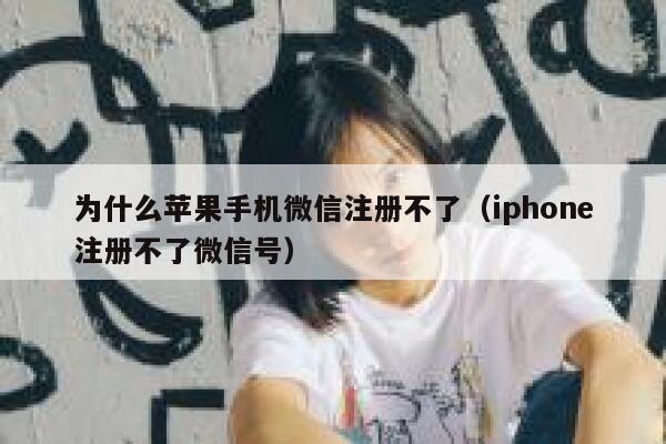 为什么苹果手机微信注册不了（iphone注册不了微信号） 第1张