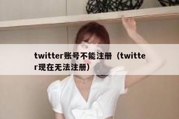 twitter账号不能注册（twitter现在无法注册） 第1张