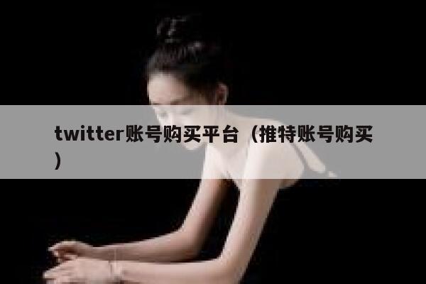 twitter账号购买平台（推特账号购买） 第1张