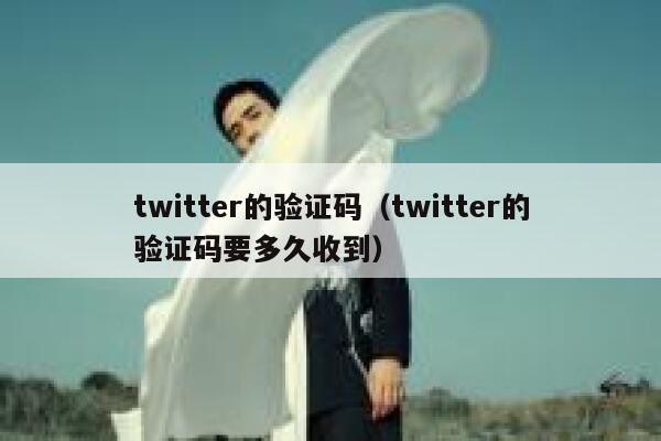 twitter的验证码（twitter的验证码要多久收到） 第1张