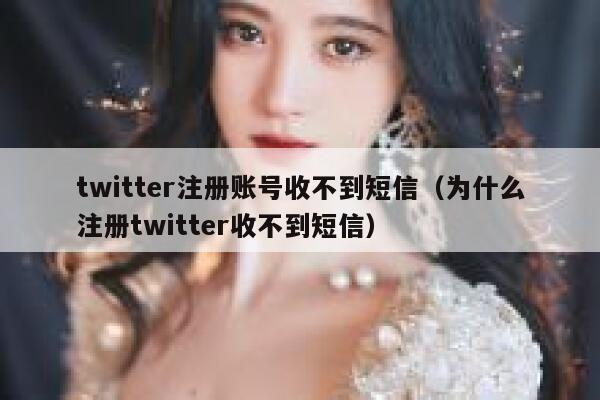 twitter注册账号收不到短信（为什么注册twitter收不到短信） 第1张