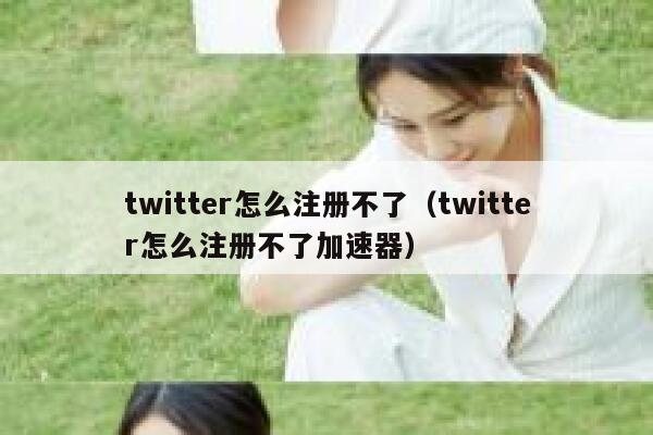 twitter怎么注册不了（twitter怎么注册不了加速器） 第1张