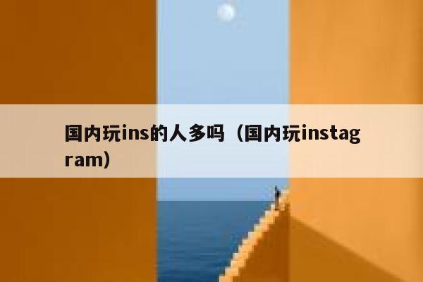国内玩ins的人多吗（国内玩instagram） 第1张