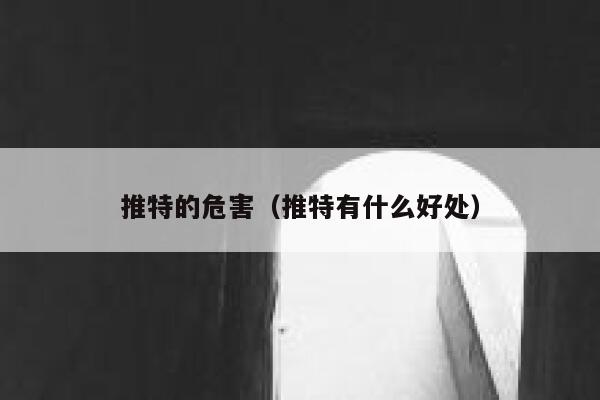 推特的危害(推特有什么好处) 第1张 推特的危害(推特有什么好处) 第1张