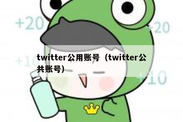 twitter公用账号（twitter公共账号） 第1张