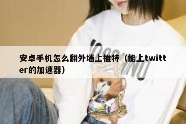 安卓手机怎么翻外墙上推特（能上twitter的加速器） 第1张
