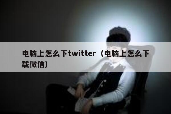 电脑上怎么下twitter（电脑上怎么下载微信） 第1张