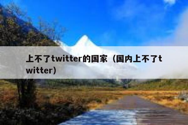 上不了twitter的国家(国内上不了twitter) 第1张 上不了twitter的国家(国内上不了twitter) 第1张