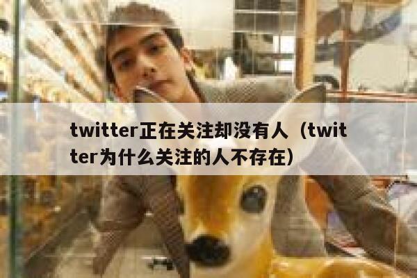 twitter正在关注却没有人（twitter为什么关注的人不存在） 第1张