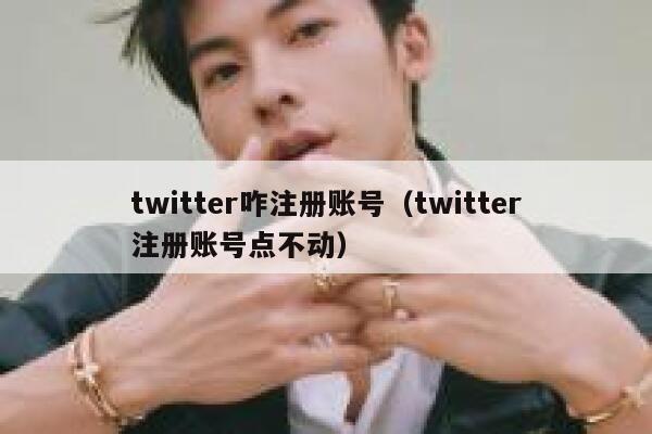 twitter咋注册账号（twitter注册账号点不动） 第1张