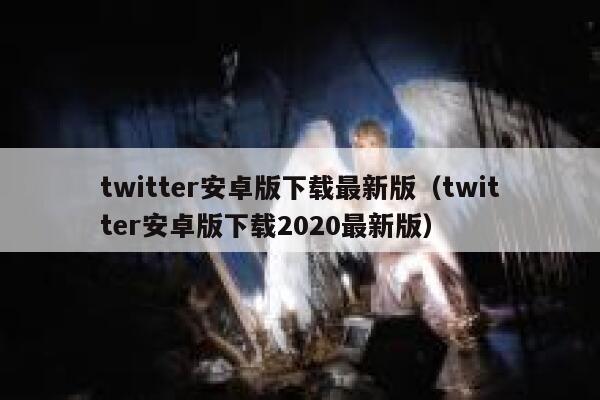 twitter安卓版下载最新版（twitter安卓版下载2020最新版） 第1张