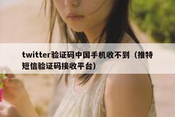 twitter验证码中国手机收不到（推特短信验证码接收平台） 第1张