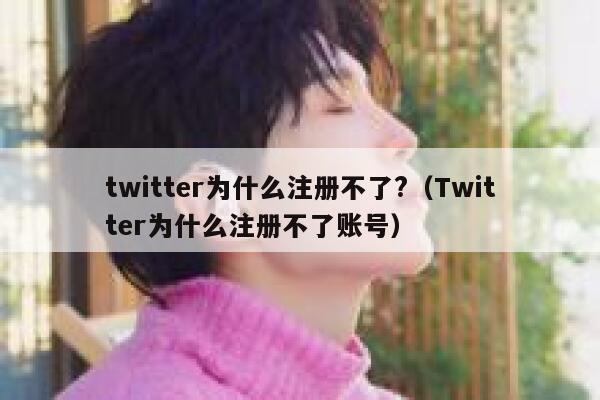 twitter为什么注册不了?（Twitter为什么注册不了账号） 第1张