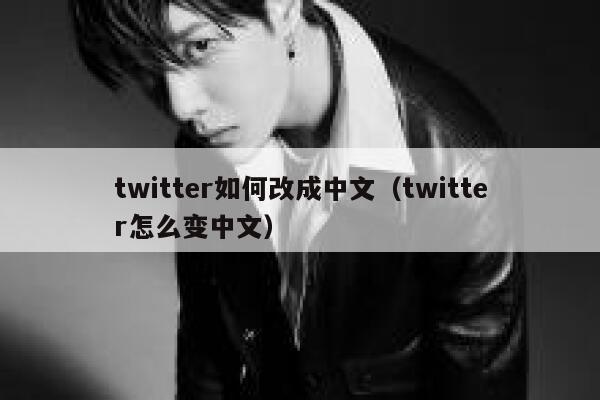 twitter如何改成中文（twitter怎么变中文） 第1张