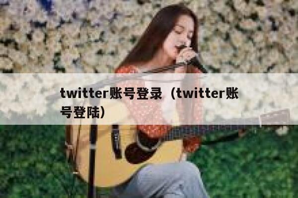 twitter账号登录（twitter账号登陆） 第1张