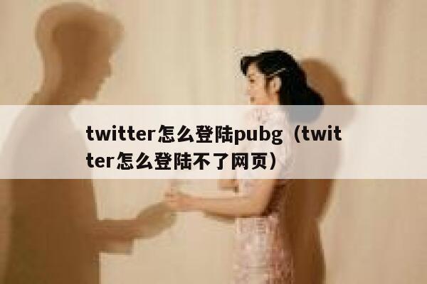 twitter怎么登陆pubg（twitter怎么登陆不了网页） 第1张