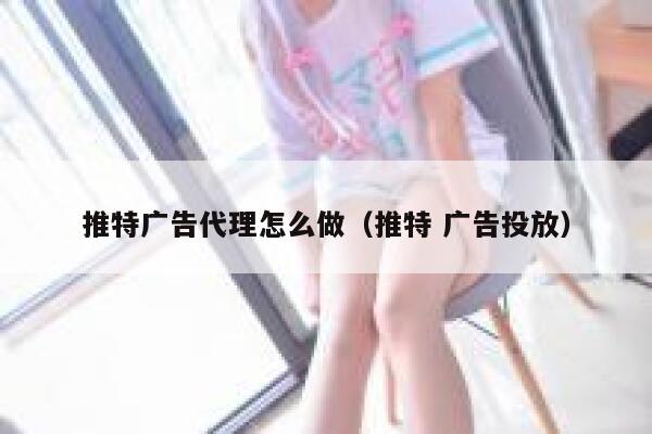 推特广告代理怎么做（推特 广告投放） 第1张