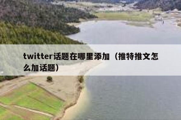 twitter话题在哪里添加(推特推文怎么加话题) 第1张 twitter话题在哪里添加(推特推文怎么加话题) 第1张